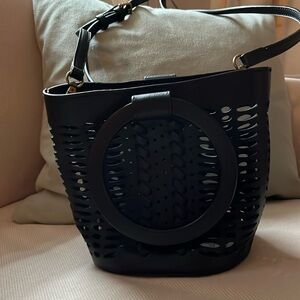 Leather Bucket Bag